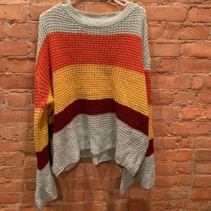 Color Block Sweater